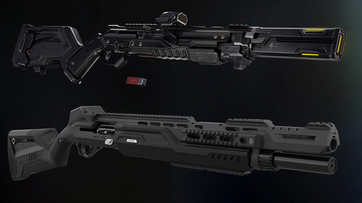 Here's a report I've been working on for quite a while:

A debut game developer has accused arms manufacturer Kalashnikov of stealing one of its gun designs, turning it into a real-life shotgun, and then handing it to a whole different game. 

ign.com/articles/stole…