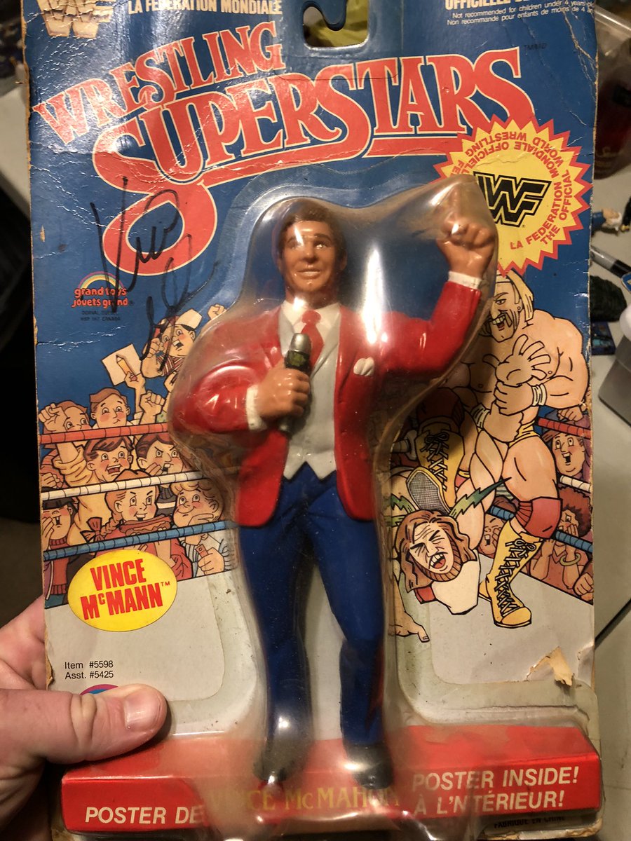 MitchyBabySC's tweet photo. Day 490 of the signed figure collection Vince McMahon LJN 1986 @WWFCollection https://t.co/ky33npr0eJ