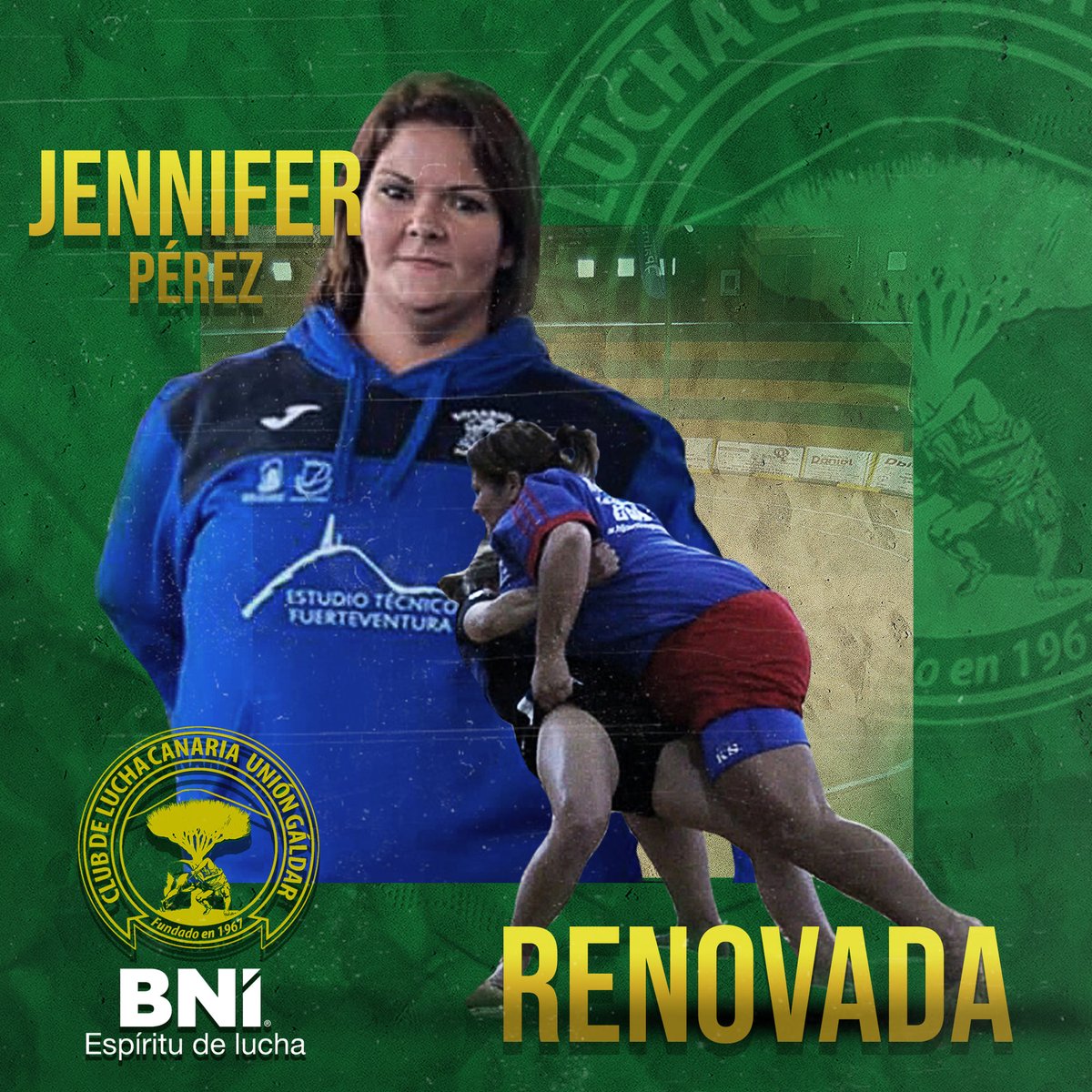 uniongaldar's tweet photo. π₯ππ‘π’π©ππππ’π‘ β
| Muy contentos de poder anunciar la continuidad de Jenny PΓ©rez & Felo Naranjo como responsables de la cantera del BNI UniΓ³n GΓ‘ldar π
#BNILP #GiverGains #LuchaCanaria #CapitalDeLosGuanartemes https://t.co/zf9i9Ib972