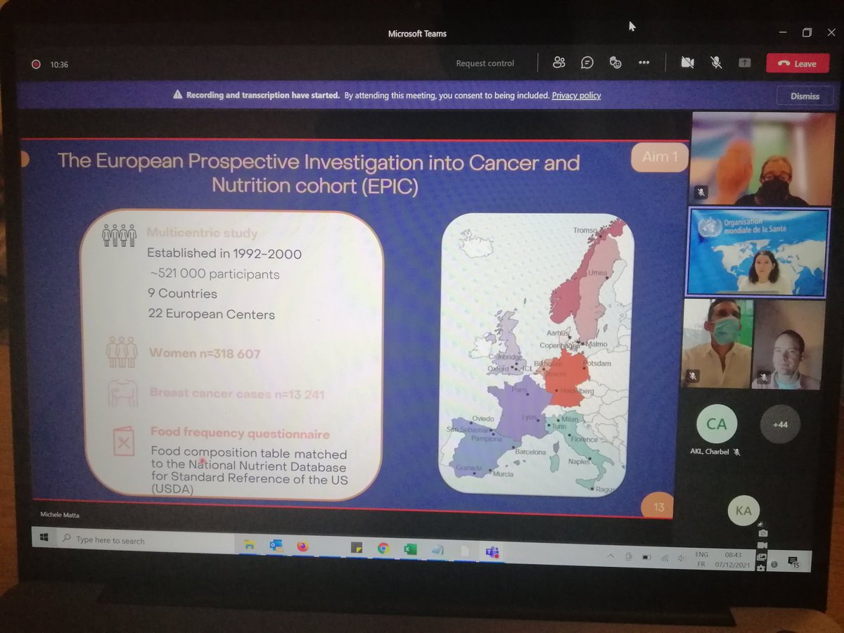 ElomAglago's tweet photo. Congratulations dear @michelematta92 for the awesome PhD defence today on dietary and biomarkers of fatty acids and risk of breast cancer and mortality. A well deserved recognition for the hard and excellent work. Bravo Dr Matta 💐👏 🎉 https://t.co/F2iWdGkgub