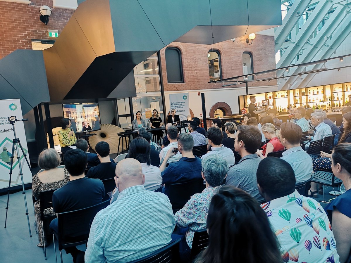 Brilliant panel with some great minds last night for <a href="/WestTechFest/">West Tech Fest</a> . Love the work @PowerLedger_io and <a href="/WWF_Australia/">WWF_Australia</a>  are doing powered by #blockchain 👏 <a href="/msjemmagreen/">Dr Jemma Green</a> <a href="/charis_campbell/">Charis Campbell</a> <a href="/Anya_Nova/">Anya Nova</a> <a href="/tracey_plowman/">Tracey Plowman</a> <a href="/DermotOz/">Dermot O'Gorman</a>