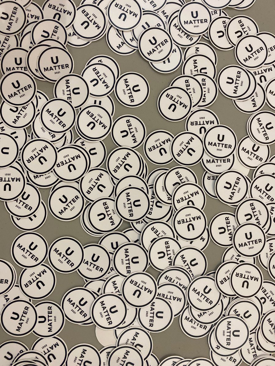 Good morning laker nation!! Come get your U - Matter stickers in the atrium this morning 💚💚 #wbhsUMATTER