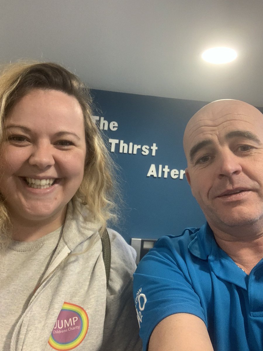 mainsfed's tweet photo. Great to meet up with Harriet @jumpcharity. Glad we could help. Best of luck with further donations. Such a great cause. https://t.co/silj56mJIU