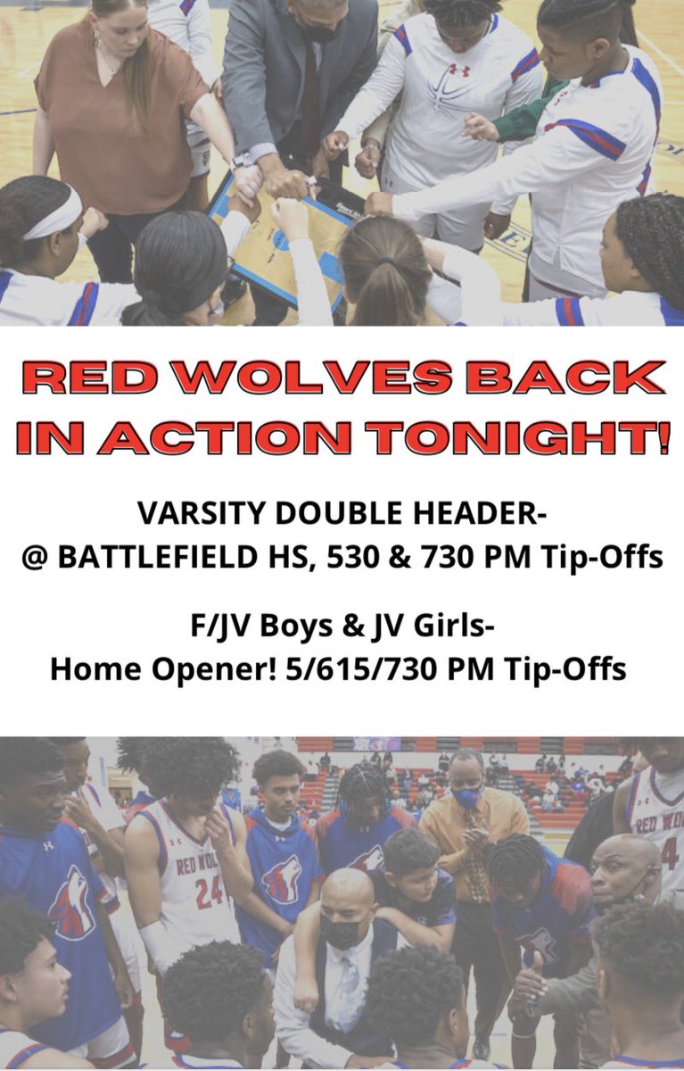 GFHSGiRLSBBALL's tweet photo. Back to work tonight! ππΊ Varsity games AWAY @Bobcat_Pride1 F/JV games HOME OPENER! #9clap #LeadEmUp #RideForTheBrand #Wolfpack @G_FHSAthletics @GFHSBoysBball https://t.co/5i1OjpS474