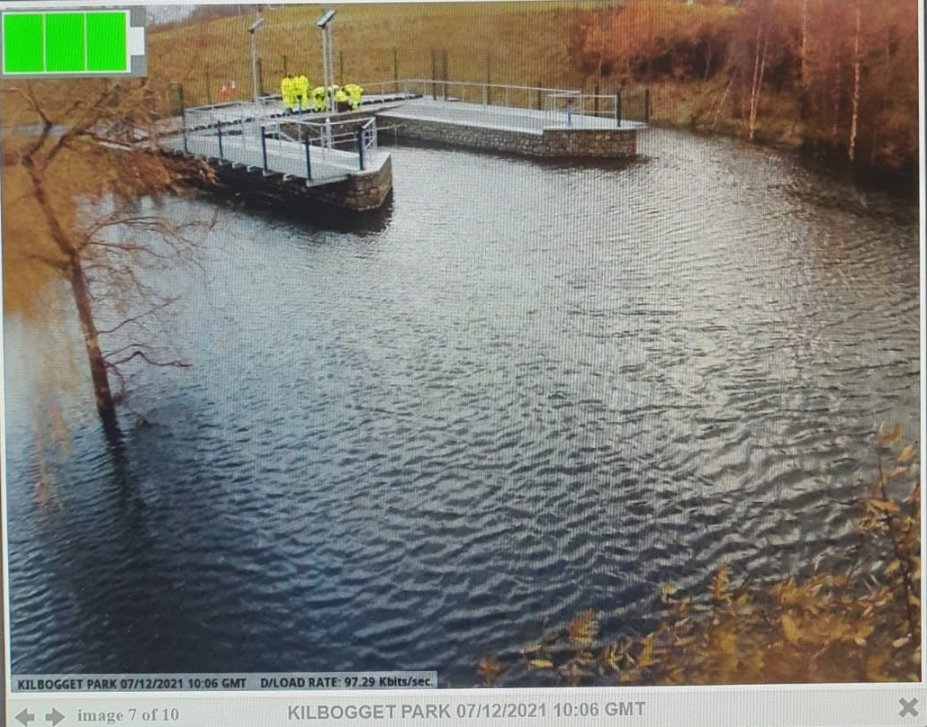 dlrcc's tweet image. The new Flood Storage works at Kilbogget Park did their job well this morning during #StormBarra. Regulating excessive flow downstream &amp;amp; protecting against the potential for flooding. #EngineeringWin