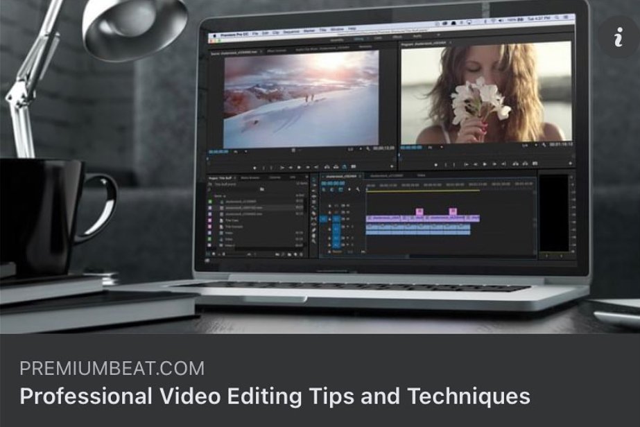 SiochainS's tweet photo. Hey guys! i suggest you check out this article about video editing if ever you're interested in levelibg up your videos

https://t.co/ns33bMtTw3 https://t.co/pMKfVZZQiC