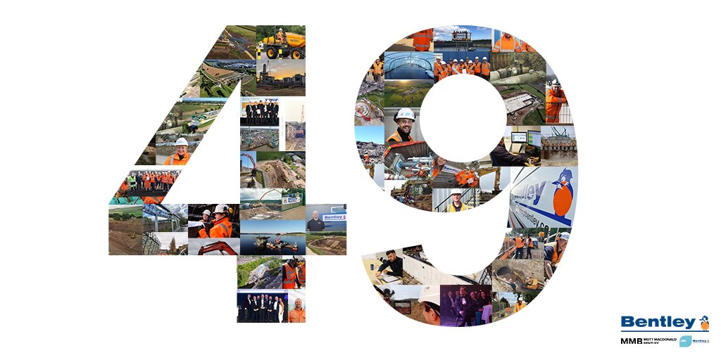 It's our birthday! 🥳🎉 49 years old today...and 49 years worth of memories, projects, people and history 💧👷 Now to start gearing up for the big 50 in 2022! 5️⃣0️⃣

#businessbirthday #jnbentley #engineering #civilengineering #celebration