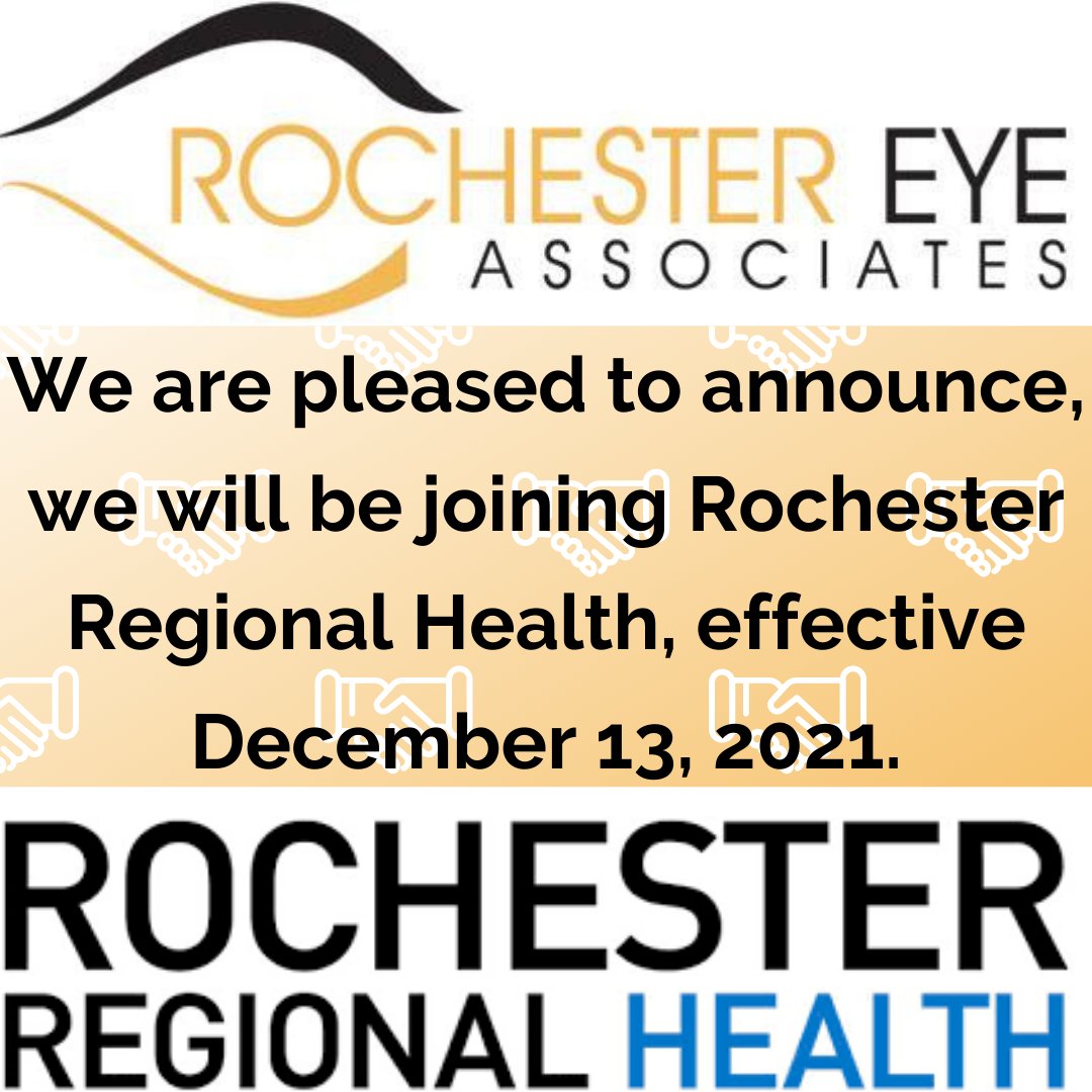 roceyeassoc's tweet photo. Please be assured our relationship with you will not change and that we will continue to provide you with the same high level of service and care. Feel free to visit our website or call our office at 585-244-0332 for more info.
https://t.co/gbqvckOeza https://t.co/Kt2N6XUFa4