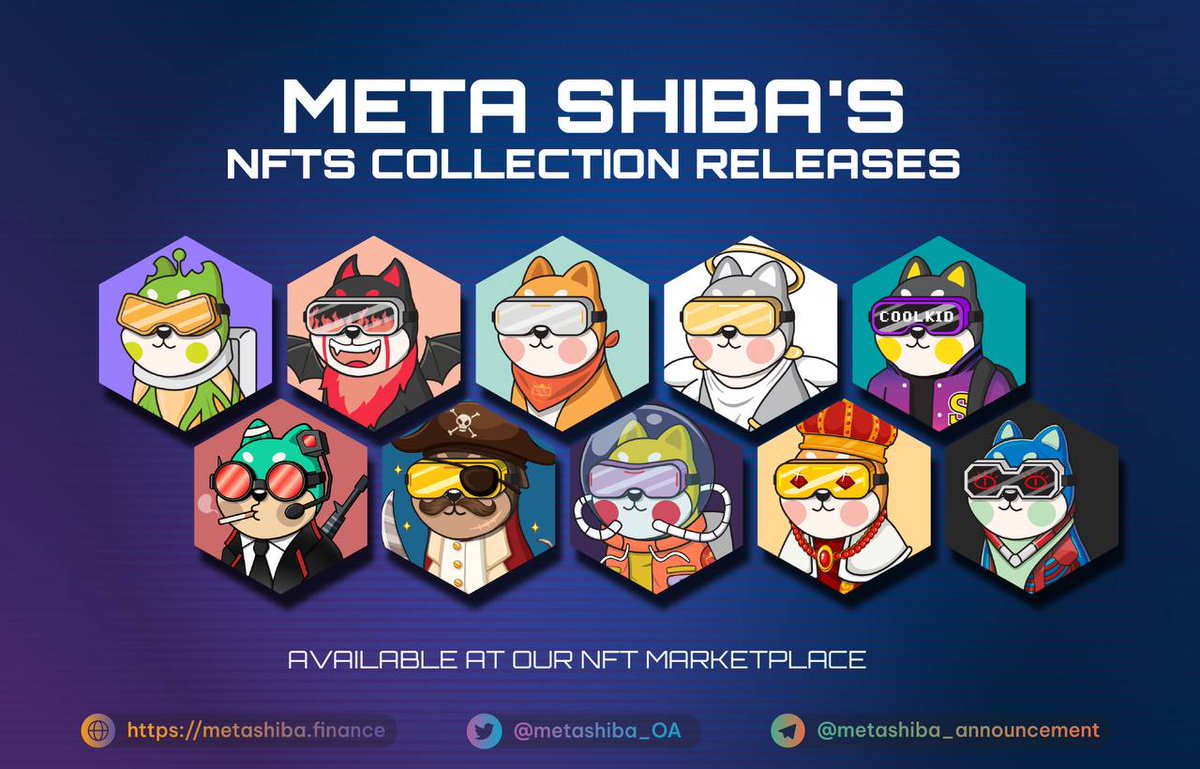 MTA_Capital's tweet photo. @chitaglorya__ @DRAGONVERSE_OA and @metashiba_OA
#DRV
Website: https://t.co/5VoI6ZYXuw #METASHIB
Website: https://t.co/uUlPXdhE75
#GameFi #Metaverse #PlayToEarn #BSC #Binance https://t.co/s2H7hzfTBX