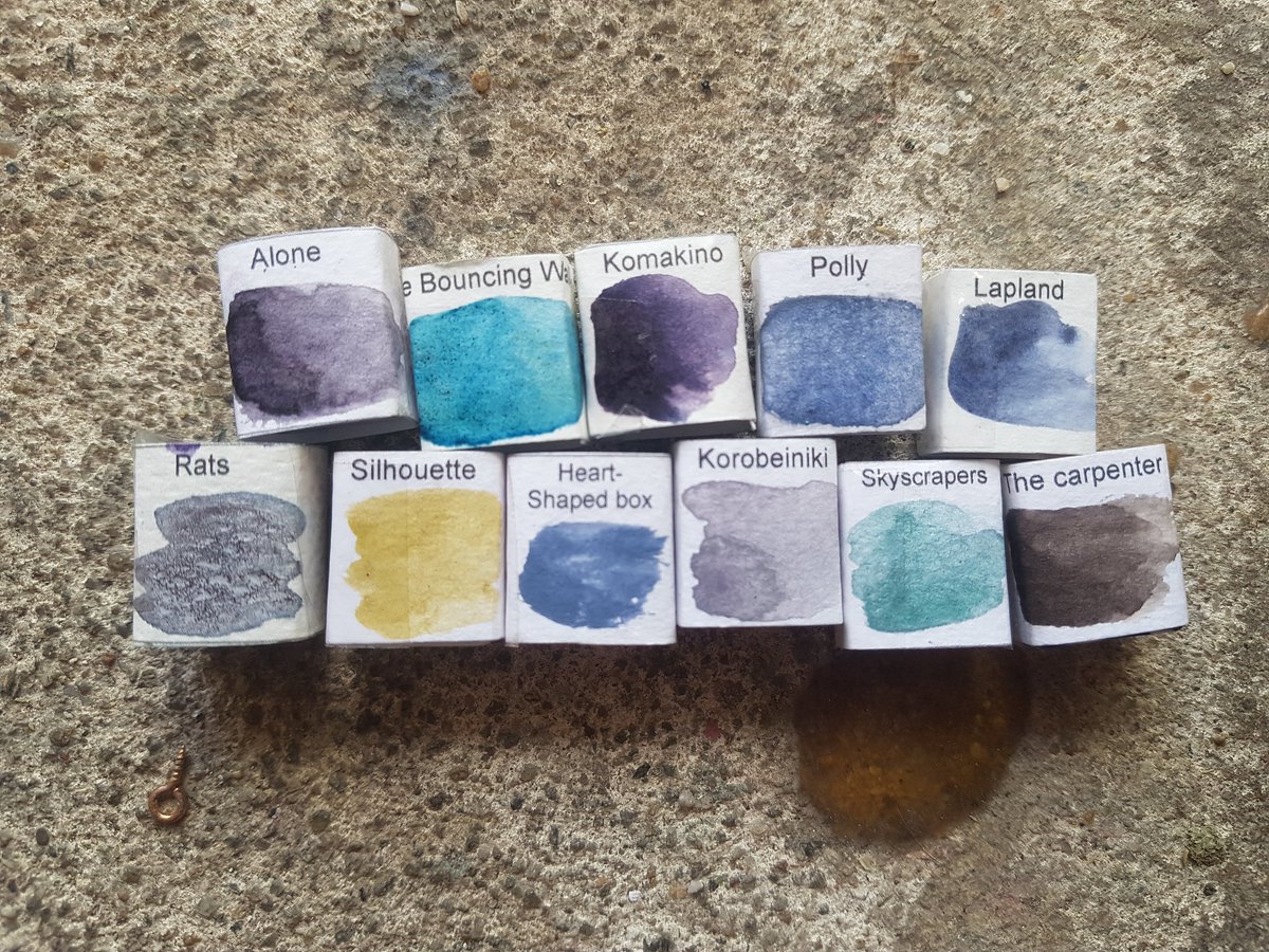 _ChromaColor's tweet photo. ขนสีไปขายในงานแอมเนสตี้ บูธ A2 วันที่ 10/12/21 เวลา 13.00-2x.00 นะคะ
งานมีถึงสามทุ่ม แต่ไม่แน่ว่าจะอยู่ถึงไหม แหะ
บ้านเลาไกล
#CHROMAcolor #สีน้ำทำมือ #สีน้ำแฮนด์เมด #Synesthesia #Chromesthesia https://t.co/TTChXKZe1d