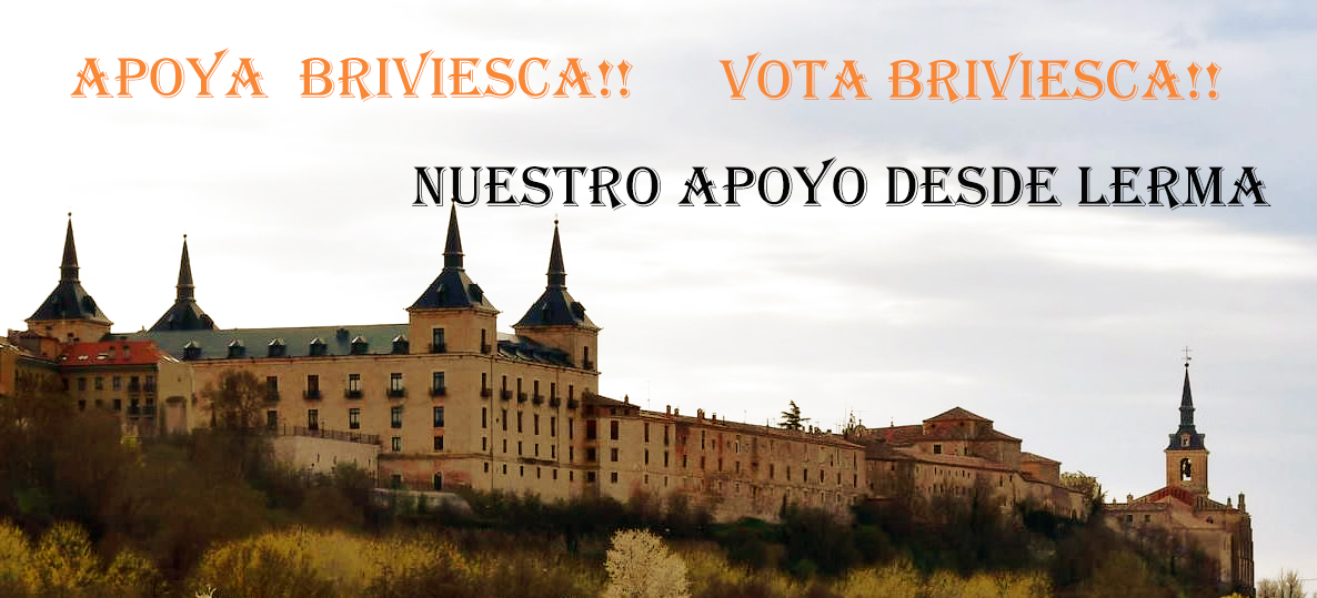 Desde #Lerma os pedimos el voto para que #Briviesca brille esta #Navidad2021 de forma especial💡💡💡
ferrerorocher.com/es/es/xp/puebl…
MUCHA SUERTE!!!🤞 
<a href="/OTBriviesca/">Turismo Briviesca</a> <a href="/elliodeabi/">Hisna</a> <a href="/FerreroRocherES/">Ferrero Rocher</a> <a href="/RadioBriviesca/">Radio Briviesca</a> <a href="/CamaraBriviesca/">Cámara Briviesca</a> <a href="/DEPORTESBRIVI/">DEPORTES BRIVIESCA</a> <a href="/EspaJovenBrivi/">JUVENTUD BRIVIESCA</a> <a href="/Burgosenelmundo/">Burgos en el mundo</a> <a href="/BurgosTur/">Burgos Origen y Destino</a>