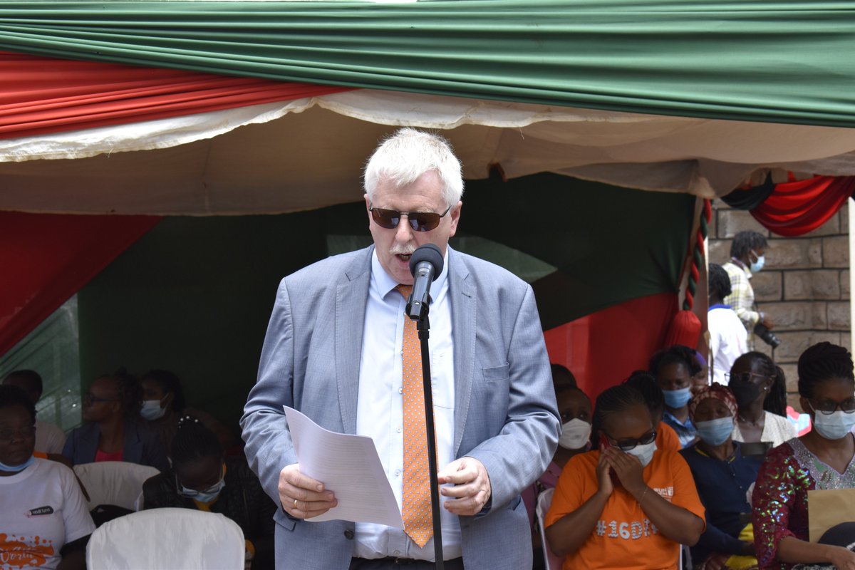 RHRNKenya's tweet photo. We look forward to continue to collaborate with the government of Kenya, CSOs and media for we all have a role to play. Lets do a much better job to implement our commitments and promises to ensure gender equality. @DutchMFA during today's event. #RHRN2Ke #16Days @NCPD_Kenya https://t.co/1c4BBdza1S