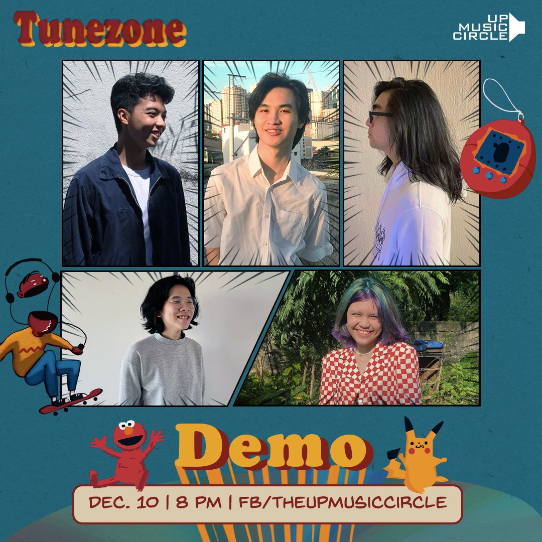 UPMusicCircle's tweet photo. Take a walk down memory lane with us! 💫

Bringing you groups of young and talented artists with the same love and passion for music, The UP Music Circle Batch 21A Applicants proudly present:

Kotse ni Rock
Butter Days
Zaturna
Demo
Jemma’s Jewelrie
Pendulo
Demokrazy
Bloopers https://t.co/53k3S0FDuF