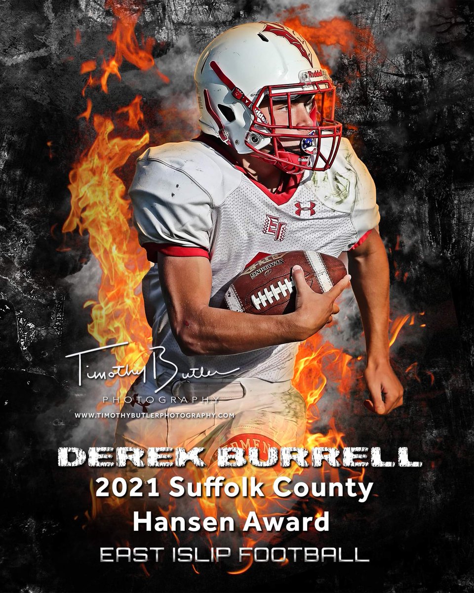Congrats Derek Burrell, 2021 Hansen Award recipient. <a href="/eischools/">East Islip UFSD</a> <a href="/SectXISuffolk/">SectionXI</a>