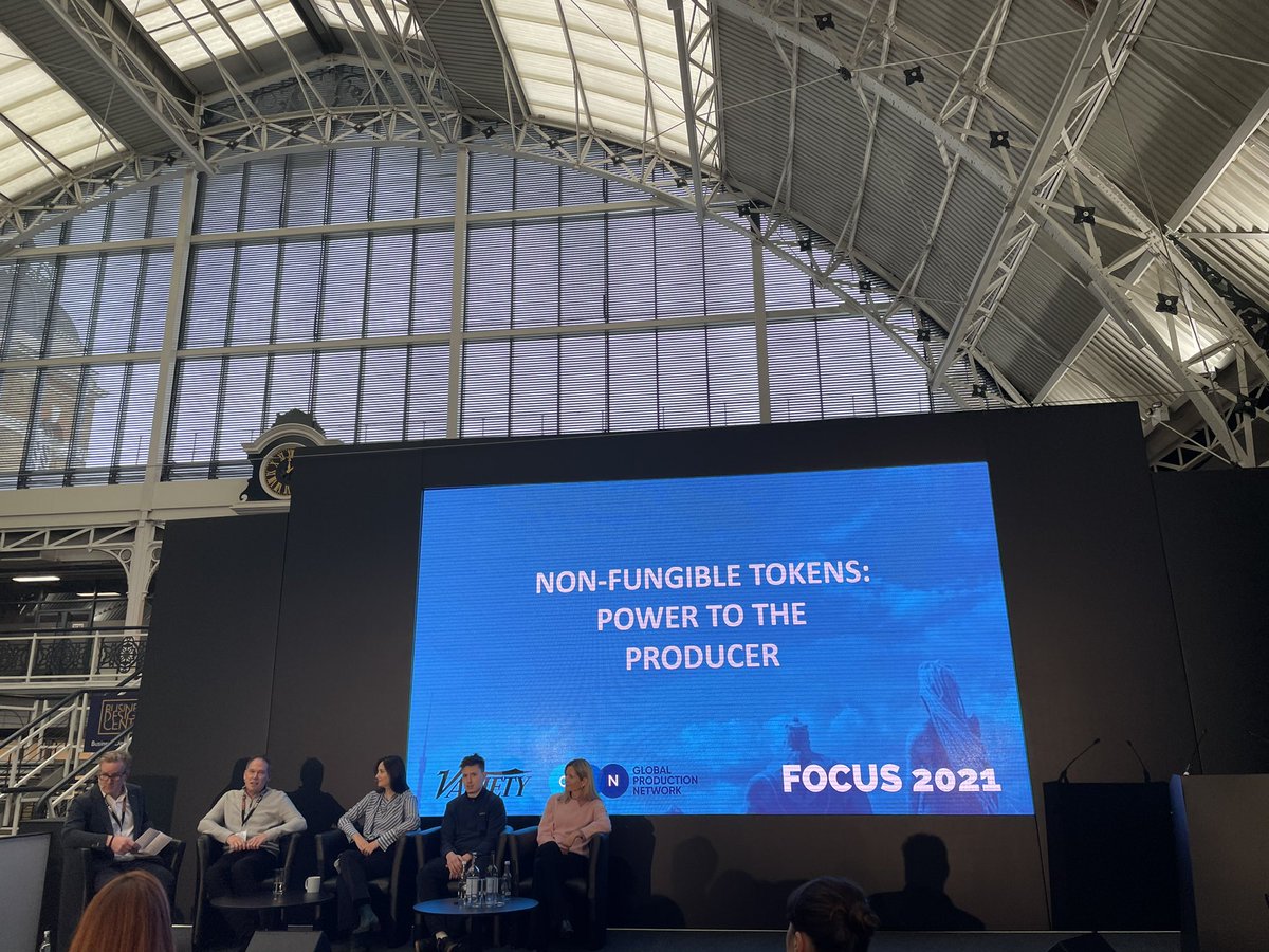 Interesting panel at the @tlgfocus about the potential & role of #NFTs in the creative industry @Film_Chain @EluvioLIVE @RealityGamingG1 @Copa90 #filmandtv #contentcreation #powertotheproducers #indiefilm #games #newtech #OwnItShareItTrackIt