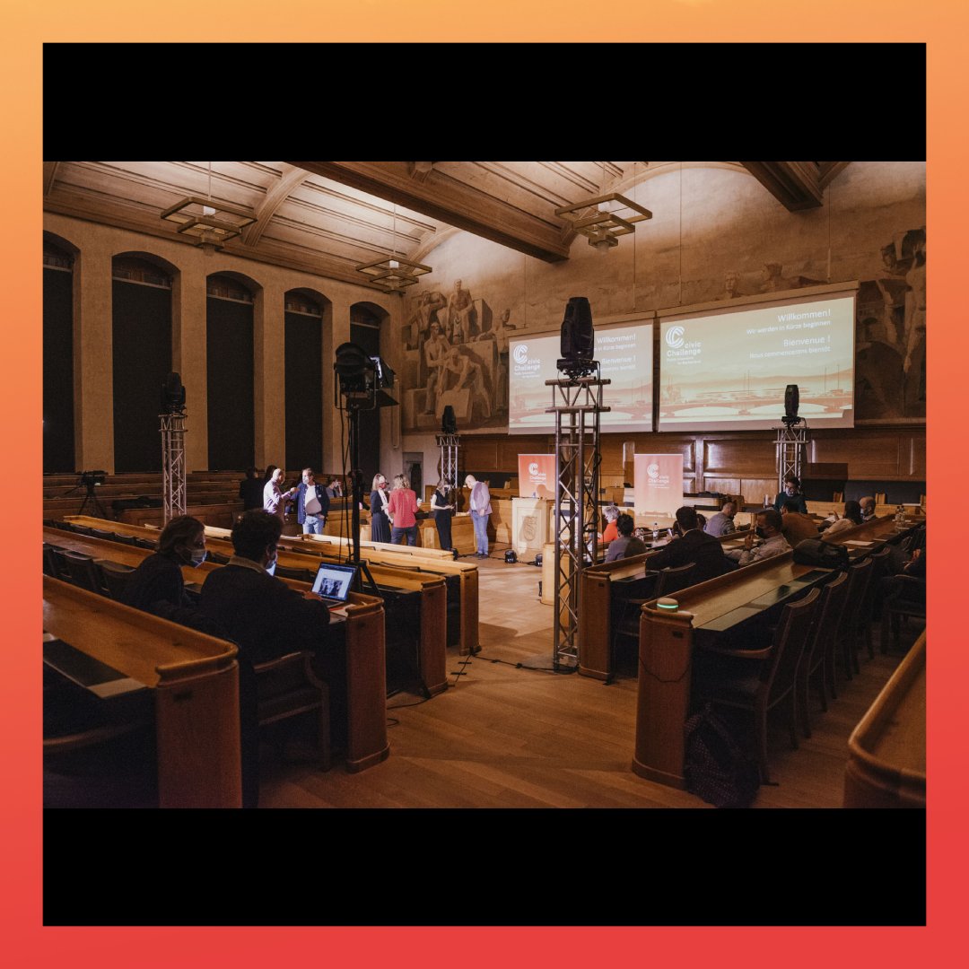 civicChallenge's tweet photo. 🎉After months of work and patience, here are the 4 winners of the 2021 civicChallenge contest:
- Catching Fire
- Portail myCSIR
- Events4all
- Une Ville accueillante pour tous

To watch the Price ceremony 👉https://t.co/qCzSxivvBs https://t.co/NjacfCG8fW