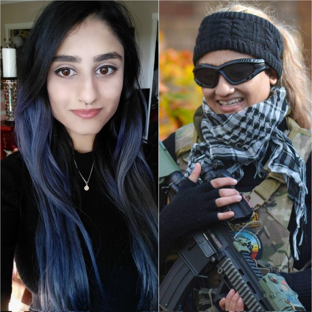 AirsoftSabrina's tweet photo. Transformation Tuesday
#transformationtuesday #airsoft #airsoftuk #airsoftnation #airsoftgun #gun #skirmish #milsim #womenofairsoft #girlswhoshoot #callofduty #speedsoft #paintball #airsoftgirls #girlsincamo #girlswithtattoos #gamergirl #indian #tacticalgear #airsoftfeatures https://t.co/OQccpvvExL