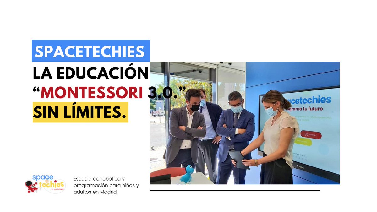 Entrevista de nuestra compañera <a href="/ElenaGago2/">Elena Gago</a> para <a href="/innovaspain/">Innovaspain</a> 👉innovaspain.com/spacetechies-e…

#education #robóticaeducativa #programación #spacetechies