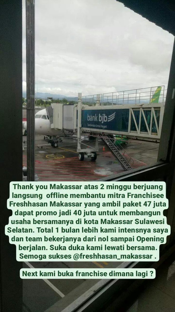 freshhasan_'s tweet photo. Thank you Makassar, Sulawesi Selatan https://t.co/g27YC9KQlH