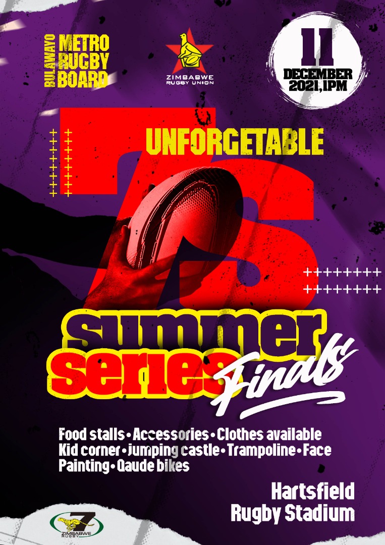 ras_obi_cszw's tweet photo. Bulawayo Metro Rugby Presents the Unforgettable 7's Summer Series Final, Stalls will be available selling various things. Bring the Kids as there will be numerous Activities present. https://t.co/jOQbFyi7G6