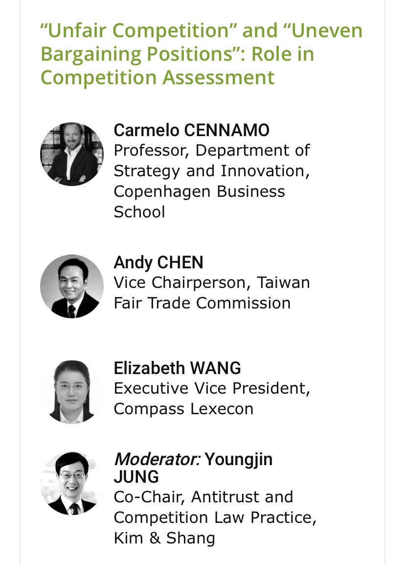 CompPolicyInt's tweet photo. In just a few minutes don’t miss our #CPILive “Unfair Competition” and “Uneven Bargaining Positions”: Role in #Competition Assessment” #DynamicCompetition
https://t.co/Mo0kVJbWsv https://t.co/xrVYNEm1q7