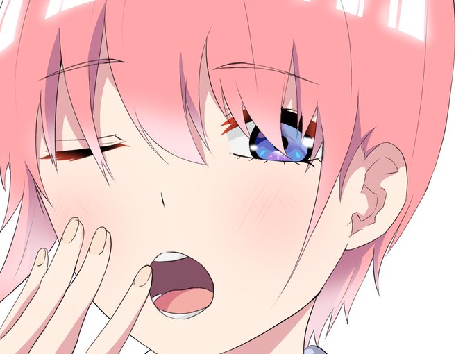 Saku./Skeb募集中さんがTwitterに投稿した中野一花(五等分の花嫁)のイラスト。