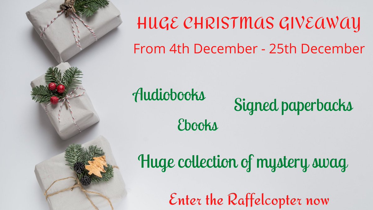 VictoriaSAuthor's tweet photo. Enter for your chance to #win one, or many of the #prizes.
Click below to be taken to the Rafflecopter.
https://t.co/o2soqvtwTQ?
Good luck.
#giveaway #prizdraw #Christmas #audiobooks #signedpaperbacks #swag #ebooks #gifts https://t.co/PxaR50teXm