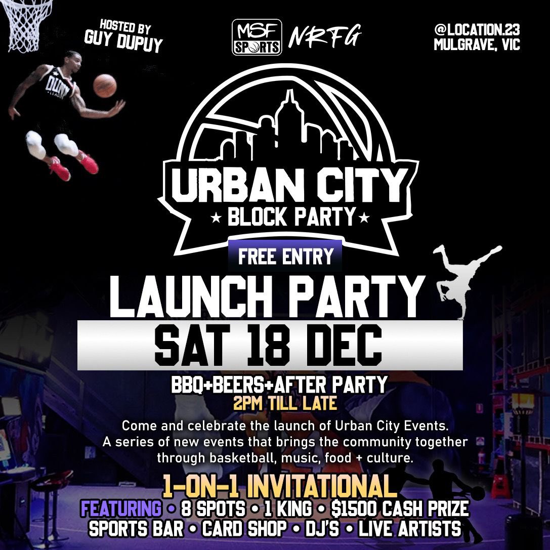 lets go  !!!! #melbourne  #victoria #australia #blockparty #ballislife <a href="/MSFSports/">MSF Sports 🇦🇺🏀</a>  #urbancityevents #nrfg #NBL22 #nbl #nba #espnaustralia