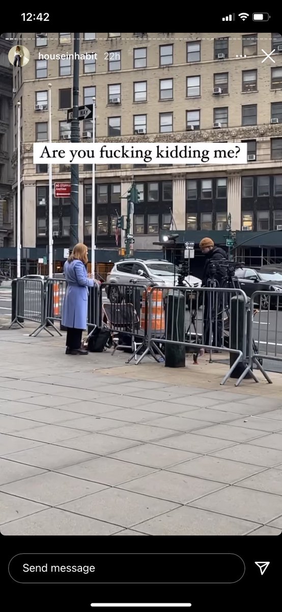 Na51ma's tweet photo. ‘Trial of the century’ taking place and surprise surprise literally no media coverage. If you want the full lowdown visit @houseinhabit on Insta she is breaking it down for us #Epstein #GhislaneMaxwell https://t.co/kEHSPsb5BC