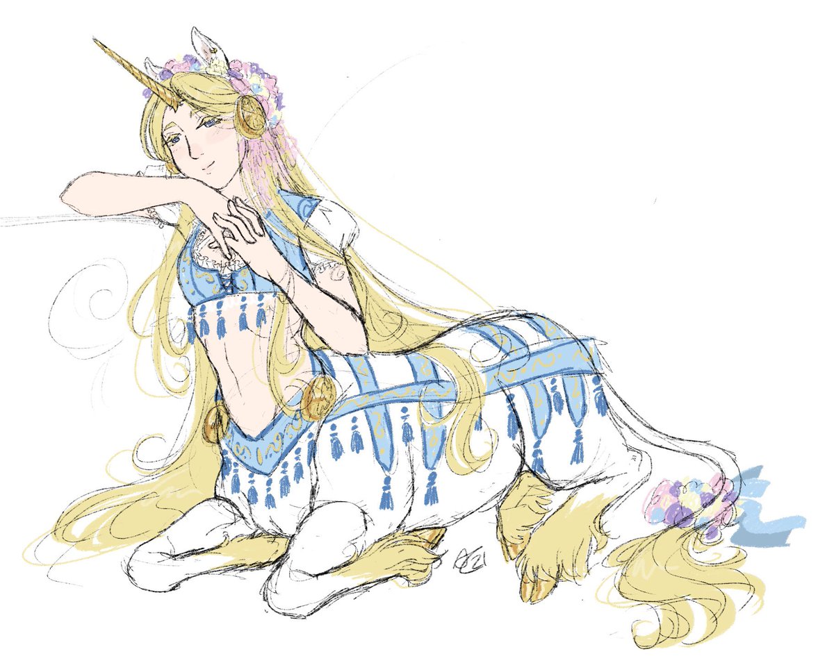 TempestDnD's tweet photo. Still fiddling with her design but my girl for the Witchlight campaign coming up soon ✨✨✨ https://t.co/ya42JjbfCw