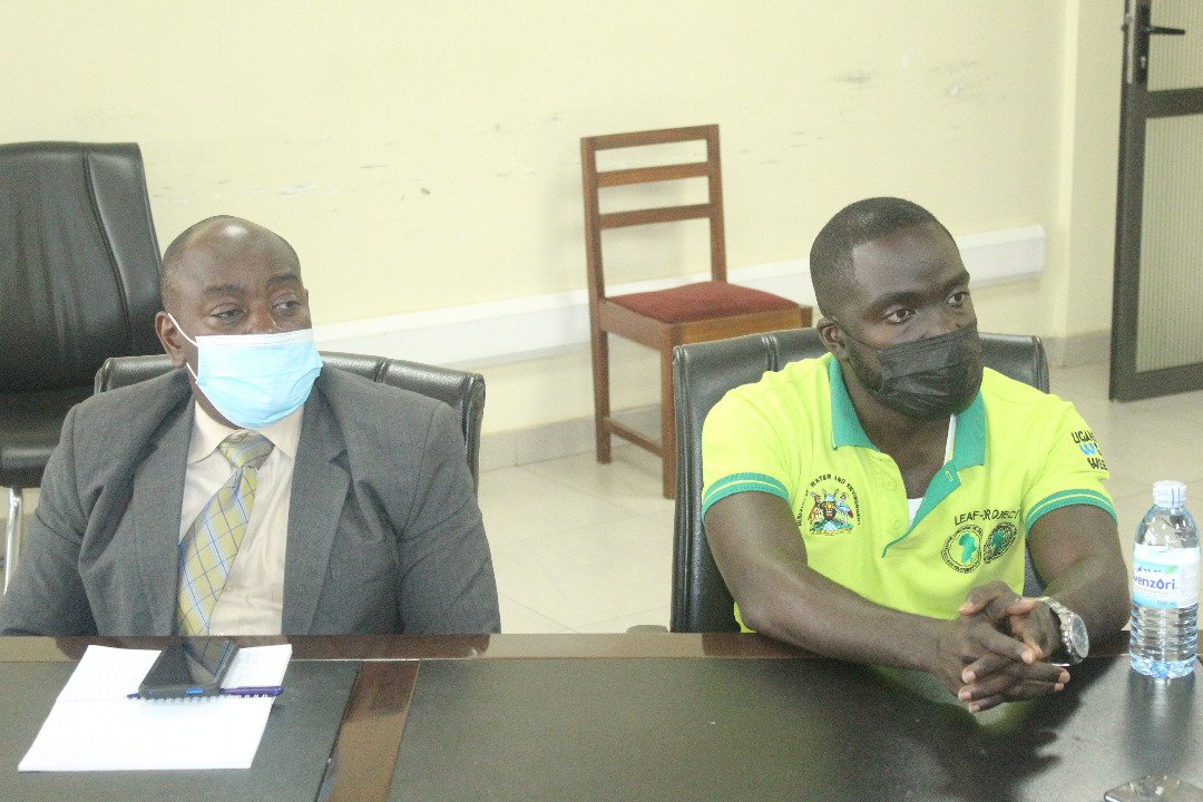 min_waterUg's tweet photo. #MWEworks: The courtesy call forms part of the activities to orient the Regional Coordinator about the #LEAFII Project interventions and @nbiweb at large. @KagutaMuseveni @GovUganda @HonSekindi @okidi64 @MosesWatasa @NelsapCu @UgandaMFA https://t.co/3dA1WYj73Y