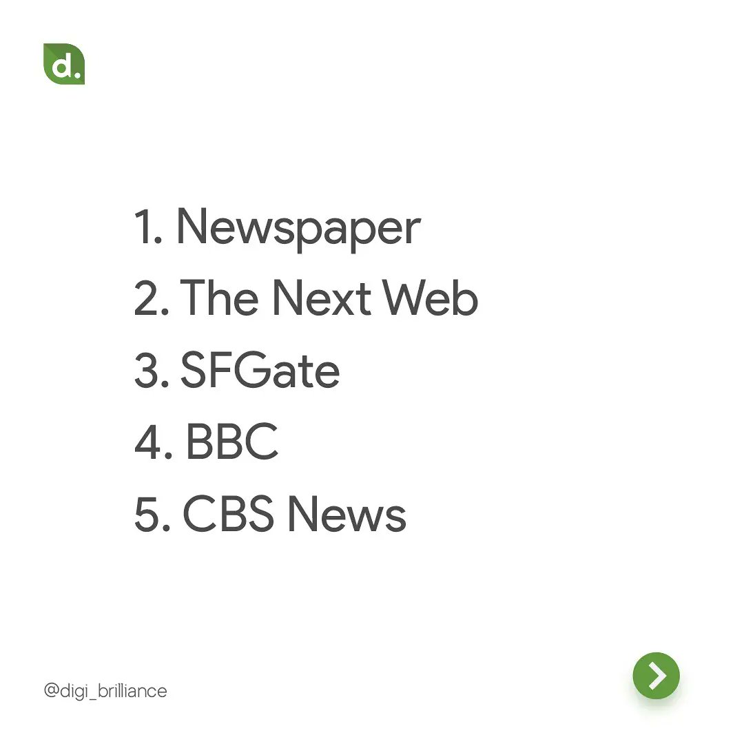 BrillianceDigi's tweet photo. 5 best news website designs for inspiration.
.
.
#digitalmarketing #marketing #socialmediamarketing #socialmedia #business #marketingdigital #branding #seo #instagram #advertising #onlinemarketing #entrepreneur #digital #contentmarketing #marketingstrategy #digitalmarketingagency https://t.co/xKCiB79abH