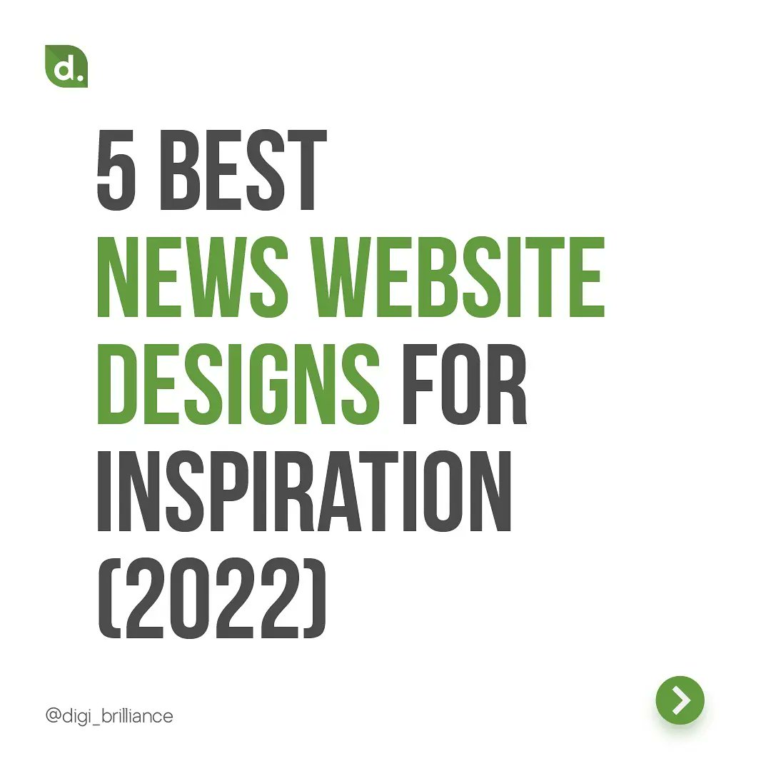 BrillianceDigi's tweet photo. 5 best news website designs for inspiration.
.
.
#digitalmarketing #marketing #socialmediamarketing #socialmedia #business #marketingdigital #branding #seo #instagram #advertising #onlinemarketing #entrepreneur #digital #contentmarketing #marketingstrategy #digitalmarketingagency https://t.co/xKCiB79abH