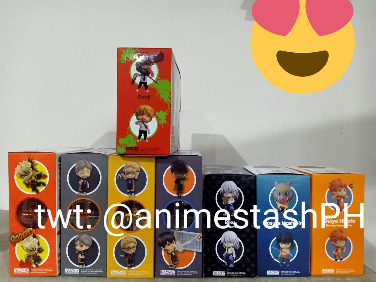 AnimestashPH's tweet photo. [ Pls help rt ]

 ic interest check ph nendoroids

🔆 might sell them as a whole set, gb okay 😄
🔆 70% sure na ksksks
🔆 pwede din trade  ( preferably si aomine sana kasi sakanya aq baliw na baliw ngaun ✊❤️ ) https://t.co/q2TXAICGxy