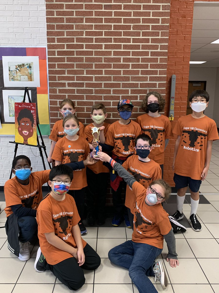 Sugar Hill placed 1st in Innovation Project at the Lanier Longhorn Regional Tournament.