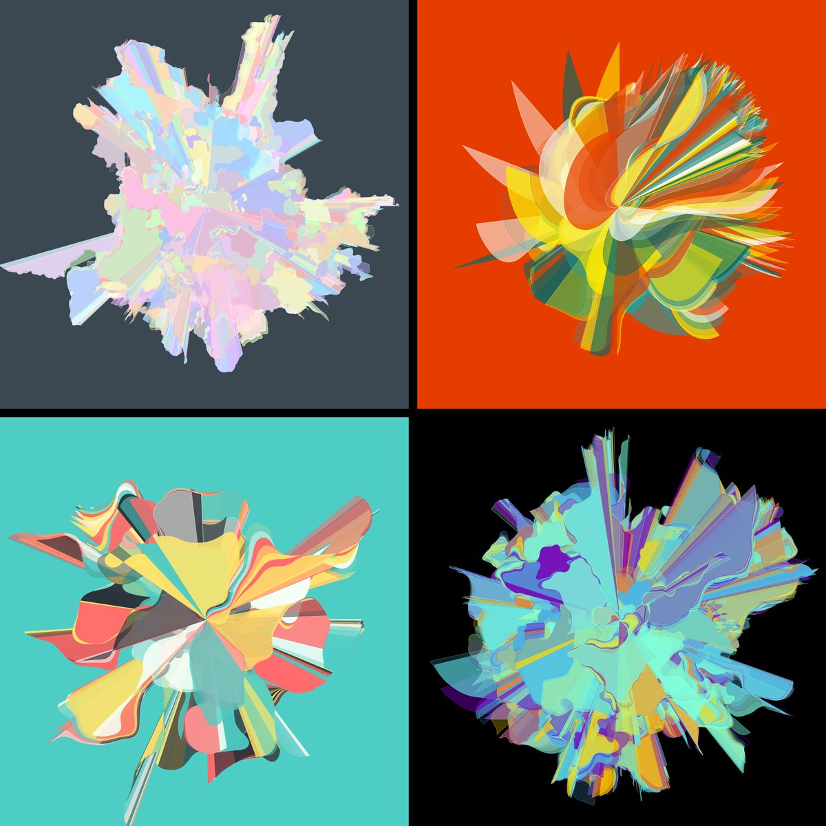 0xdoc1's tweet photo. A little teaser on what I´m currently working on. Still a bit early in the process, but I´m planning on releasing a small collection. Second image is some shots on details as Twitter does a bad job on displaying 4k images. 

Hope you like it! 
#generative #NFT #p5js https://t.co/7OkOFz0Z57