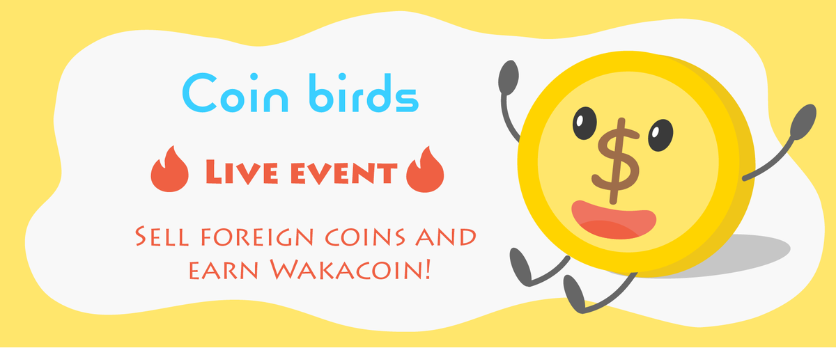 RT @CoinBirdsApp: Join us for our awesome Coin Birds live events!
#coinbirds #currency #foreigncoins https://t.co/BMhPwW2pu7