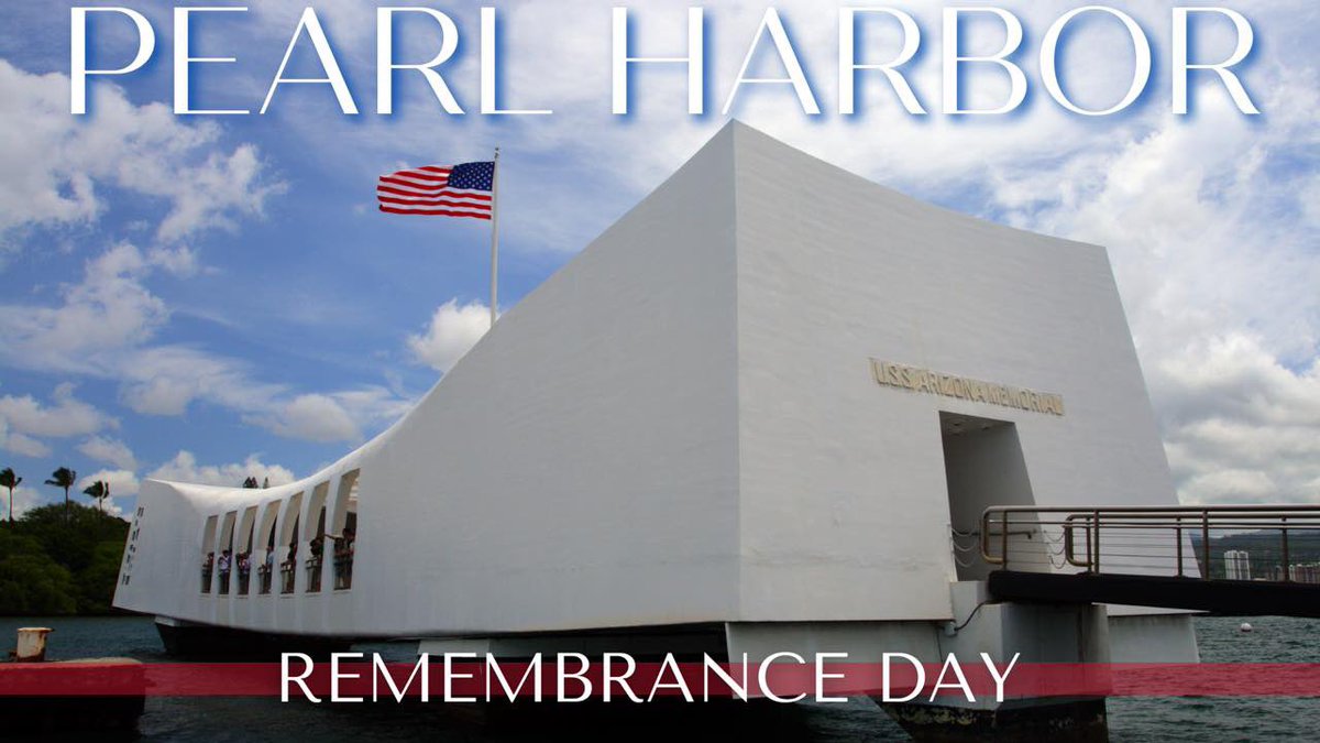 BlockerJeremiah's tweet photo. Today we honor the legacy of the 2,403 service members and civilians who lost their lives in the attack on Pearl Harbor. We will never forget the patriots of the Greatest Generation who led our nation through World War II, overtaking tyranny with freedom. #PearlHarbor80 https://t.co/8dQPoy0wnQ