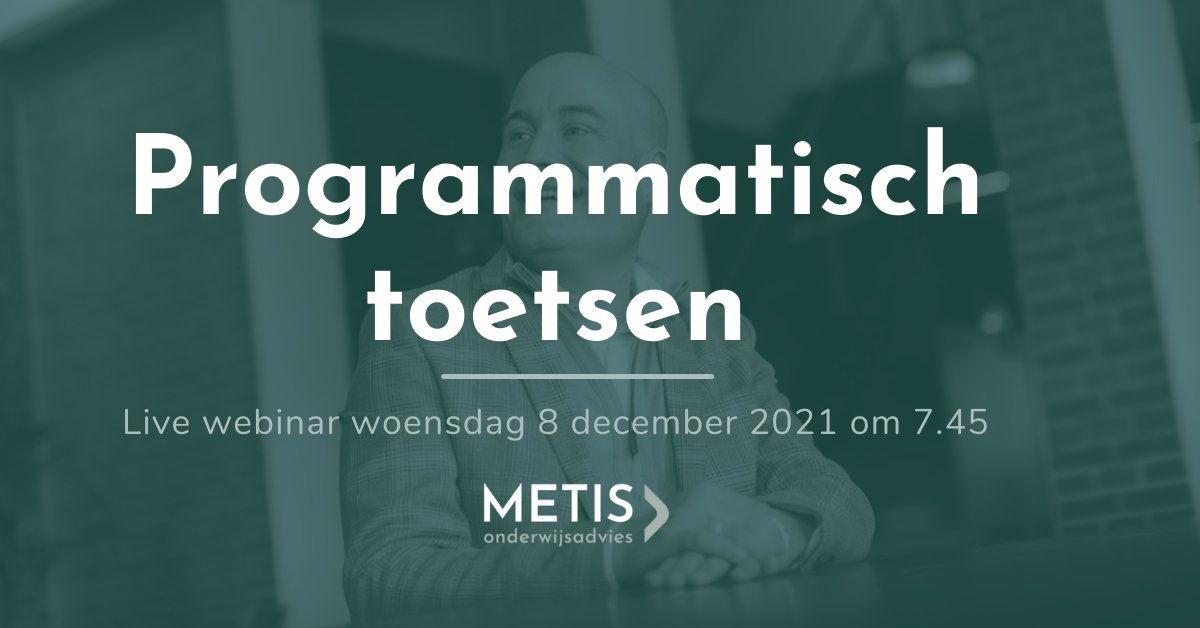 Schrijf hier in en doe live mee! Terugkijken kan natuurlijk ook maar live wordt je vraag direct beantwoord!
start.webinargeek.com/excellent_bero…

#docent #onderwijs #webinar