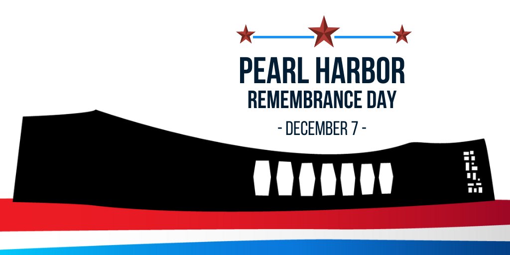 Pearl Harbor Remembrance Day. December 7.