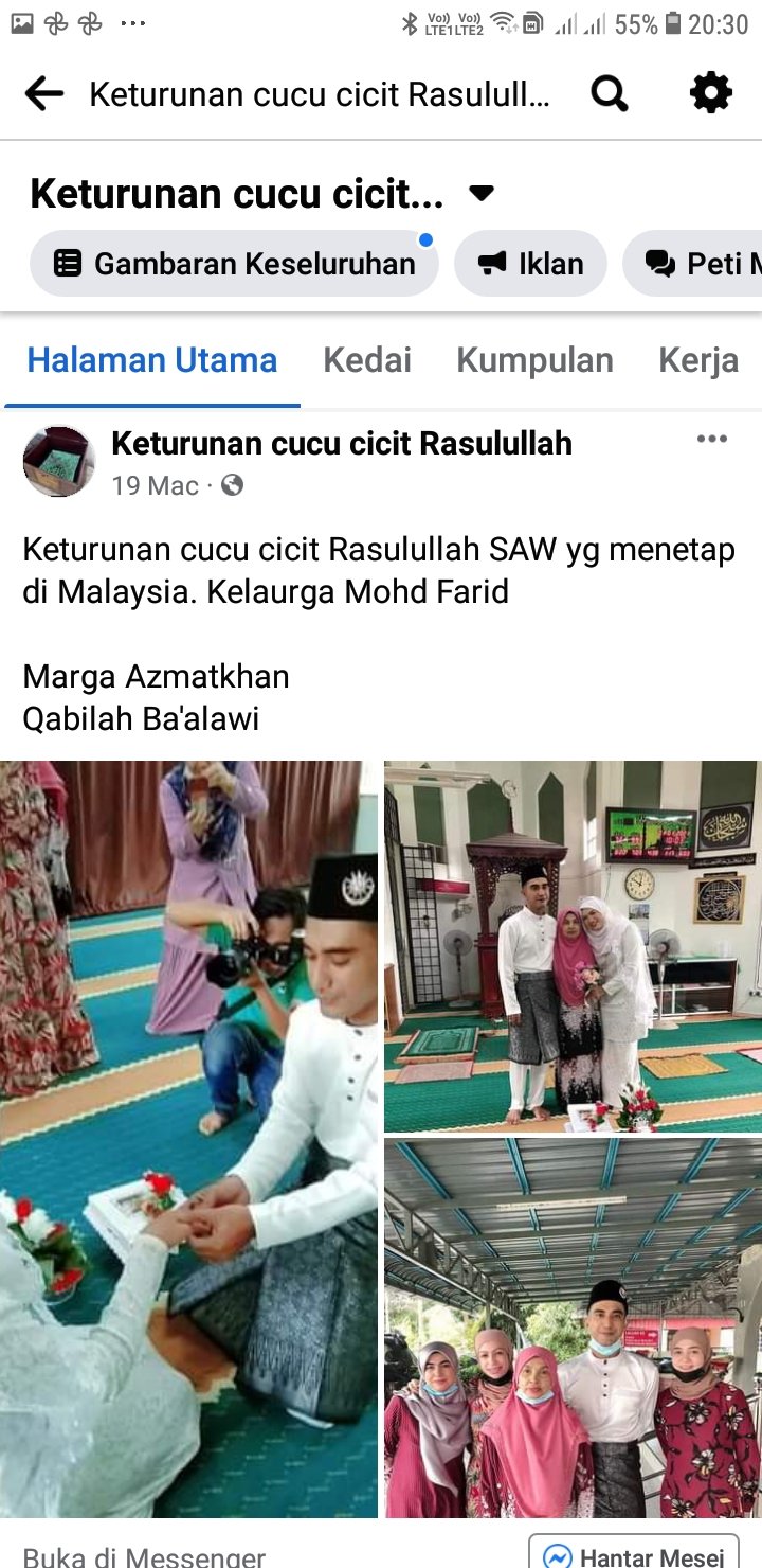 Keturunan nabi muhammad di malaysia
