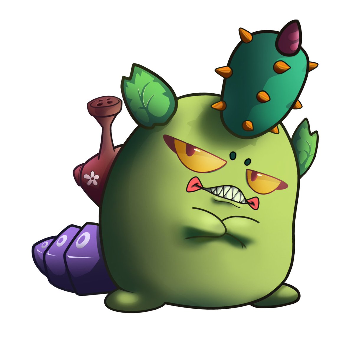 A little crop of @Indes_Axiegg's Axie i got to do for an upcoming project👀
#AxieInfinity #nft