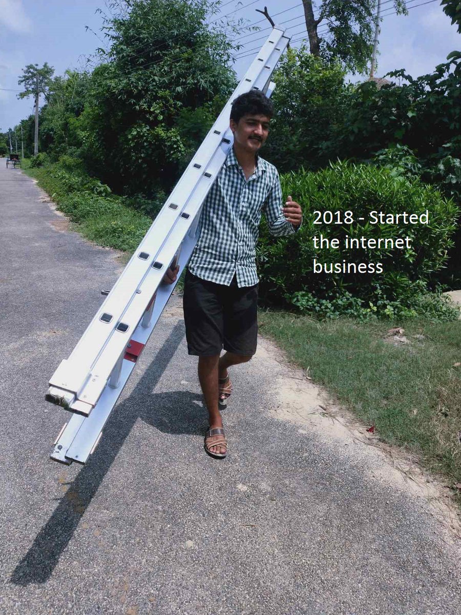 konnectnepal's tweet photo. #KonnectNepal partnered with Mr Khem Raj Kandel in late 2018 to deliver fiber optic broadband. Mr Khem has succeeded in connecting 2000 users to the internet in his hometown of #Sunwal in Nepal. What started out as a hobby in 2018 has now grown into a full scale business in 2021. https://t.co/R9CbknZBK5