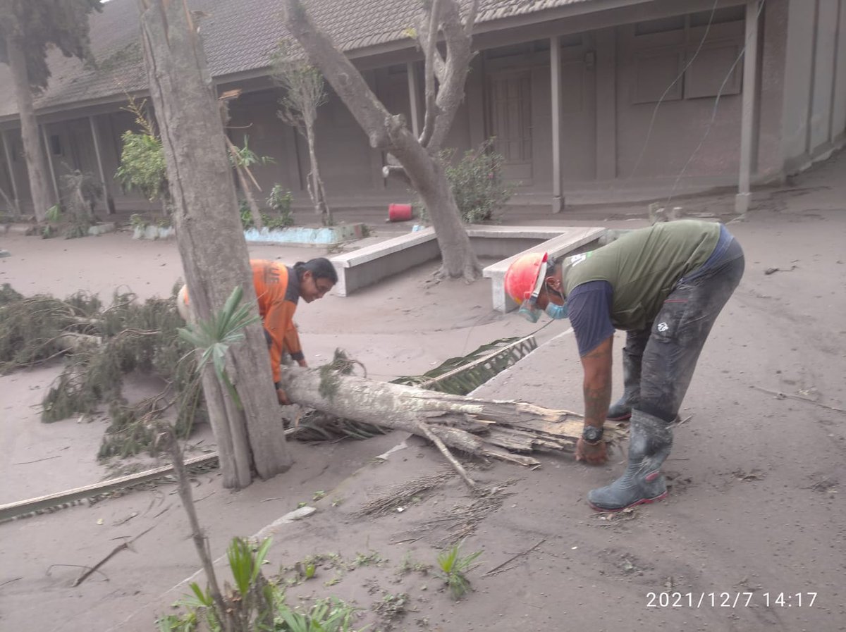 KangSumadi_'s tweet photo. Sahabat sahabat relawan LPBI NU Kab Magelang melakukan kegiatan pembersihan lumpur akibat erupsi gunung Semeru di Lumajang.
#NUPeduli
#Humanity 
@PPLPBINU @pwlpbinujateng @pcnukabmagelang https://t.co/WG3naasbX2