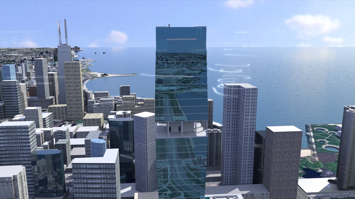 4Viewers's tweet photo. A team of engineers and ironworkers battle brutal winds, arctic temperatures and great heights to build the Vista Tower in Chicago. #BuildingGiants tonight at 10:05pm on @More4Tweets https://t.co/H4UtOMQ8hL