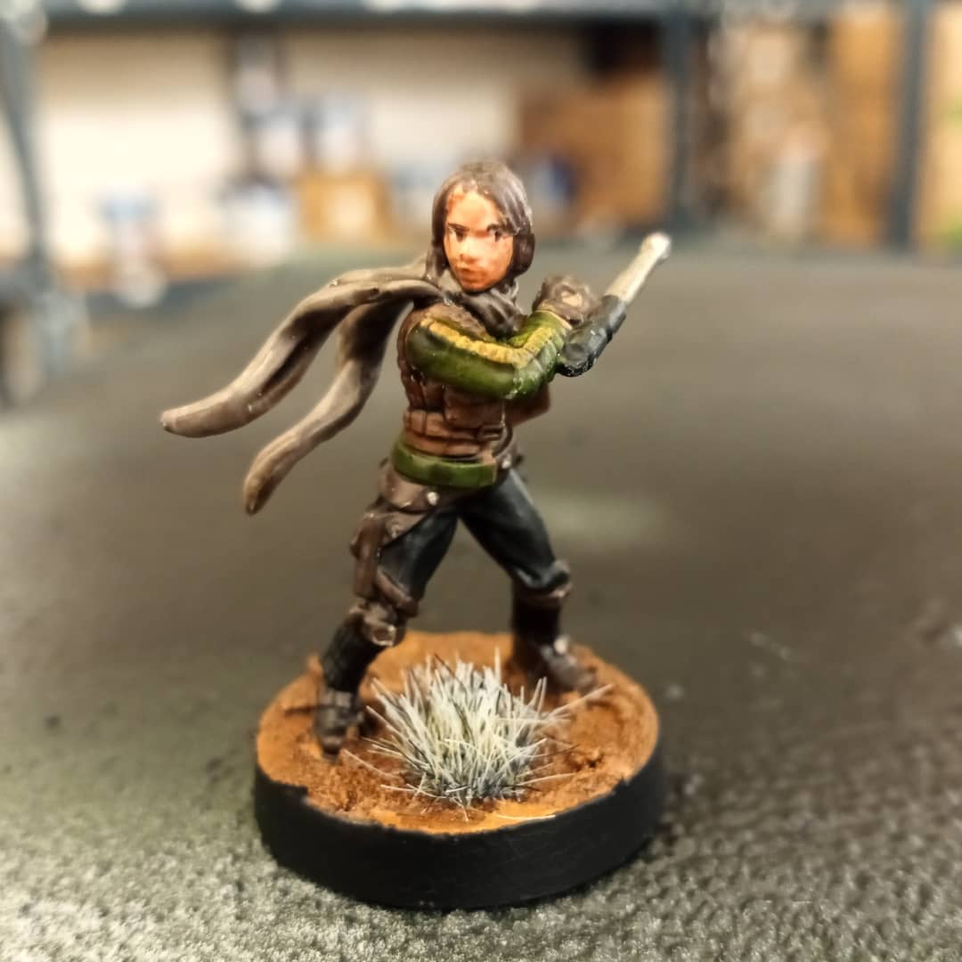 MCacchillo's tweet photo. Finished up Jyn Erso yesterday. Yes I hate painting human faces. #StarWarsLegion #AtomicMassGames #StarWars #RogueOne https://t.co/LVckB8ABlY