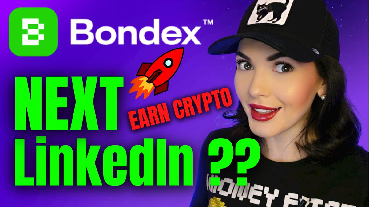Bondex: The Best Early Crypto Project To Invest Now?🔥Next LinkedIn??? youtu.be/B7rBgYb_tJA
