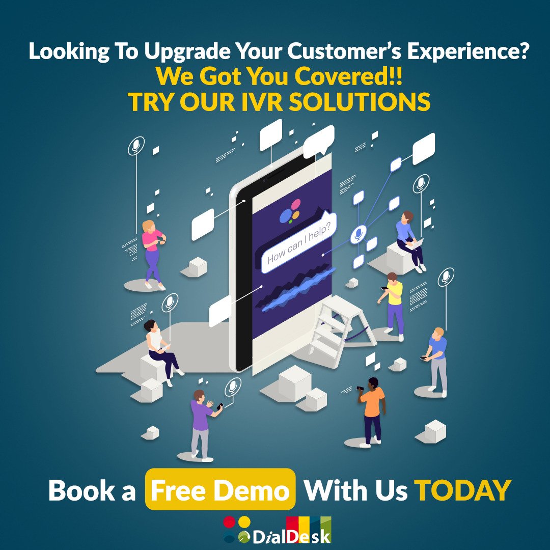 DialDeskIndia's tweet photo. Customer experience ๐บ says a lot about your business, doesnโt it? Wondering how you can delight your ๐ customers?
๐ To improve first call resolution
Schedule your FREE DEMO today: ๐ Link is in the first comment.
.
#YourCustomerOurPriority #DialDesk #IVRSolutions https://t.co/3qg76Gxg5g