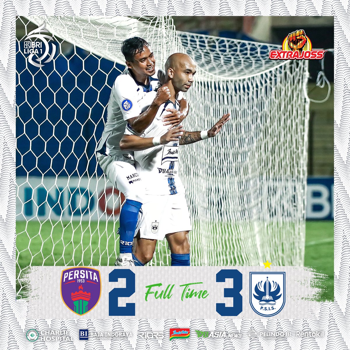 Terimakasih doa dan dukungannya, tiga poin untuk kalian!! ✊🏼🔵⚽️🔥

#PSISDAY