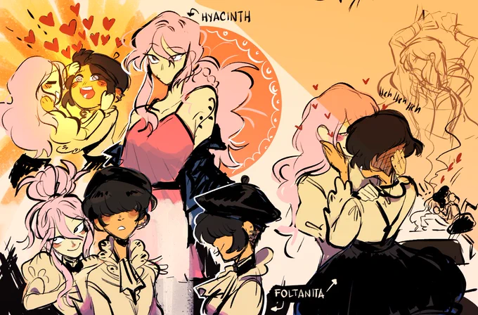 Just gals being pals 